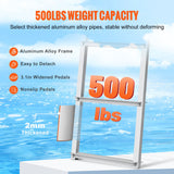 Audio Speakers: VEVOR Dock Ladder, Removable 4 Steps, 500 lbs Load Capacity, Aluminum Alloy Pontoon Boat Ladder with 3.1'' Wide Step & Nonslip Rubber Mat, Easy to Install for Ship/Lake/Pool/Marine Boarding