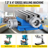 Hand Tools: VEVOR Milling Machine Cross Slide Worktable 4''x7.3'' 2 Axis Compound Precision