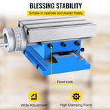 Hand Tools: VEVOR Milling Machine Cross Slide Worktable 4''x7.3'' 2 Axis Compound Precision