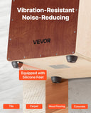 Drums: VEVOR Cajon Box Drum, with Internal Snare Wires, Lightweight Wooden Percussion Box, Portable Birch Wood Drum Musical Instrument with Silicone Feet, for Beginners and Professionals, 305 x 305 x 430 mm
