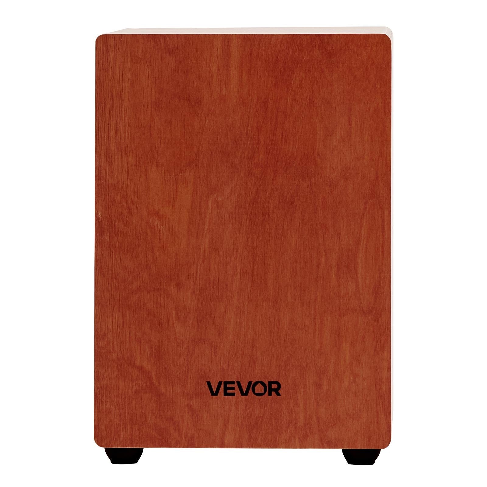 Cajon Box Drum, with Internal Guitar Strings, Lightweight Wooden Percussion Box, Portable Birch Wood Drum Musical Instrument with Travel Bag, for Beginners and Professionals, 305 x 305 x 430 mm