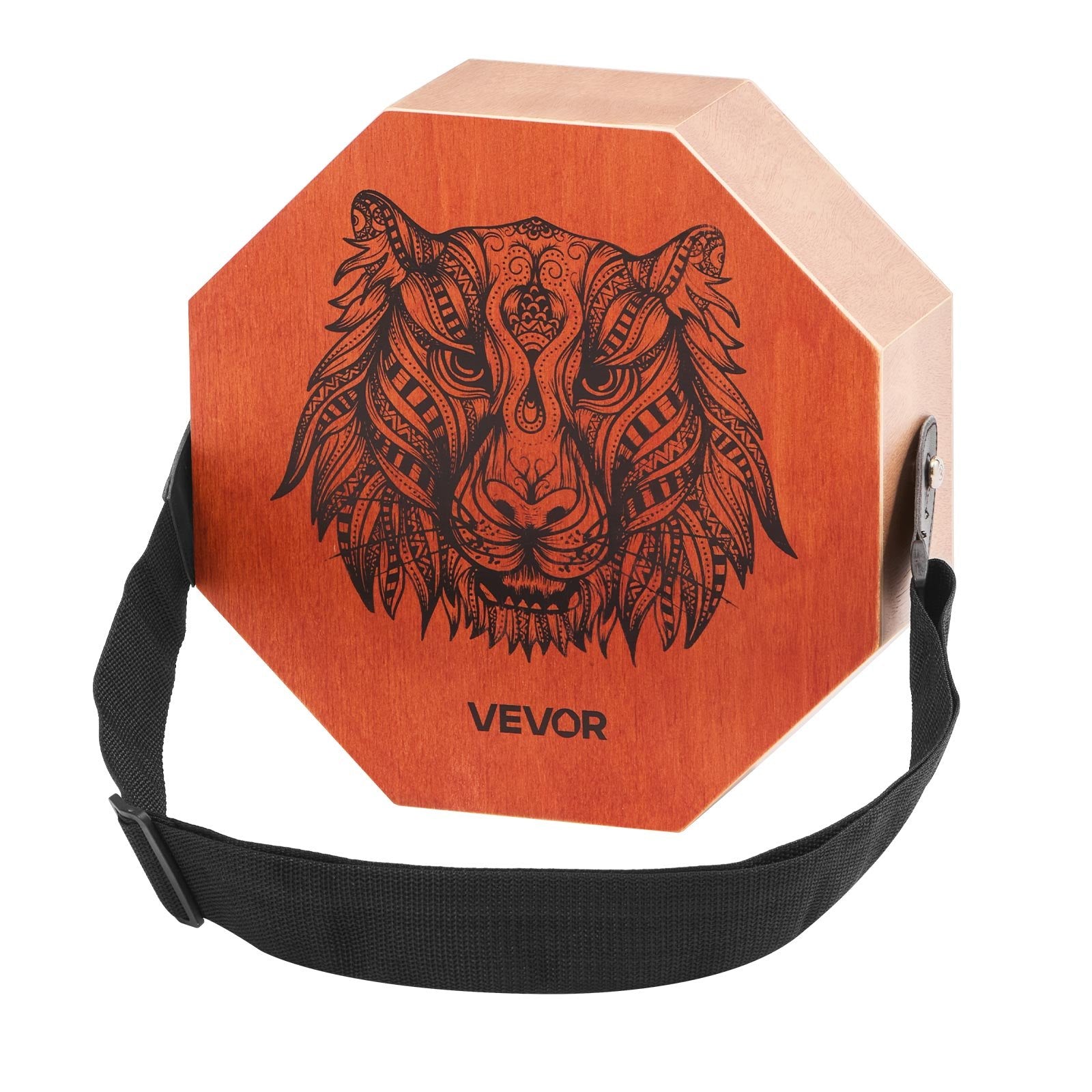 Drums: VEVOR Unique Cajon Box Drum, with Internal  Guitar Strings, Portable Wooden Percussion Box, Birch Wood Drum Musical Instrument with Adjustable Strap, for Beginners & Professionals, 295 x 295 x 100 mm