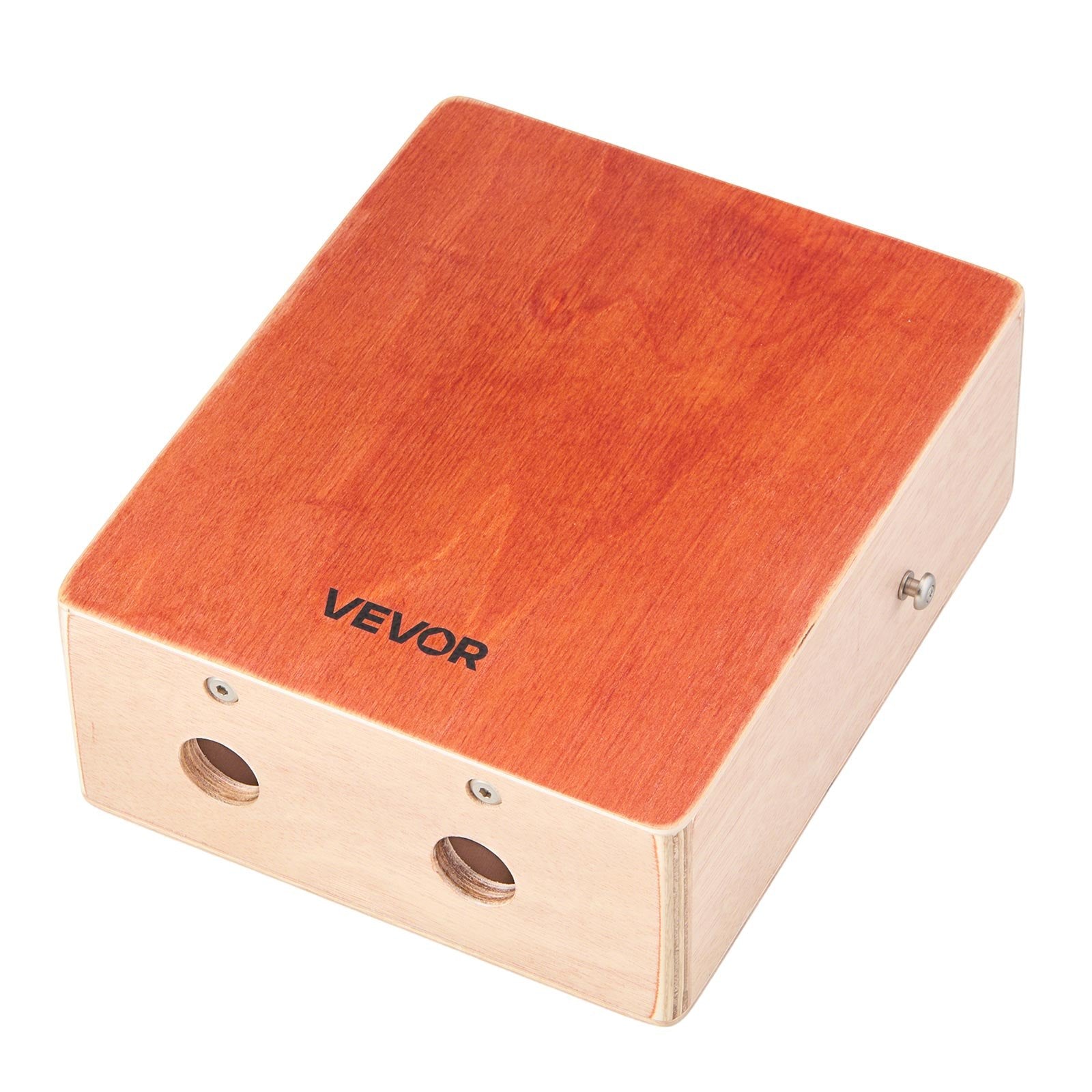 Drums: VEVOR Cajon Box Drum, with Internal Guitar Strings, Lightweight Wooden Percussion Box, Portable Birch Wood Drum with Travel Bag, Adjustable Strap, for Beginners and Professionals, 230 x 100 x 280 mm