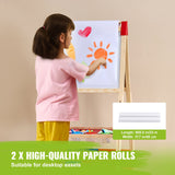 Hand Tools: VEVOR Easel Accessory Set Chalk & Markers & Paper Rolls 32PCS for Standing Easel
