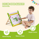 Hand Tools: VEVOR Easel Accessory Set Chalk & Markers & Paper Rolls 32PCS for Standing Easel