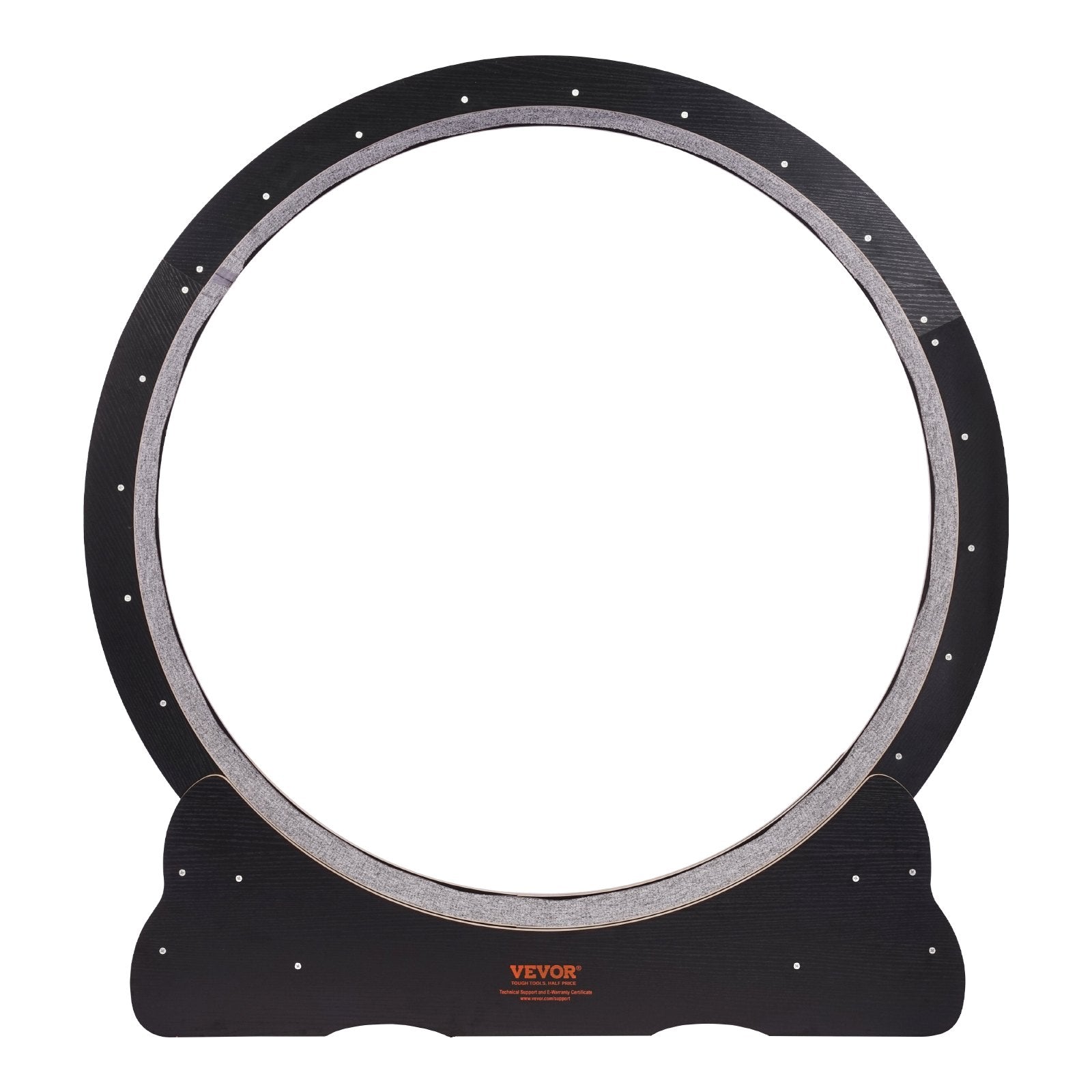Wooden Cat Exercise Wheel, 43.3" Large Cat Treadmill Wheel for Indoor Cats, Cat Running Wheel with Detachable Carpet & Cat Teaser for Running/Walking/Training, Suitable for Most Cats