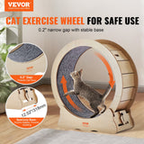 Cat Toys: VEVOR Cat Exercise Wheel Large Cat Treadmill Wheel for Indoor Cats 29.5 inch