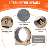 Cat Toys: VEVOR Cat Exercise Wheel Large Cat Treadmill Wheel for Indoor Cats 29.5 inch