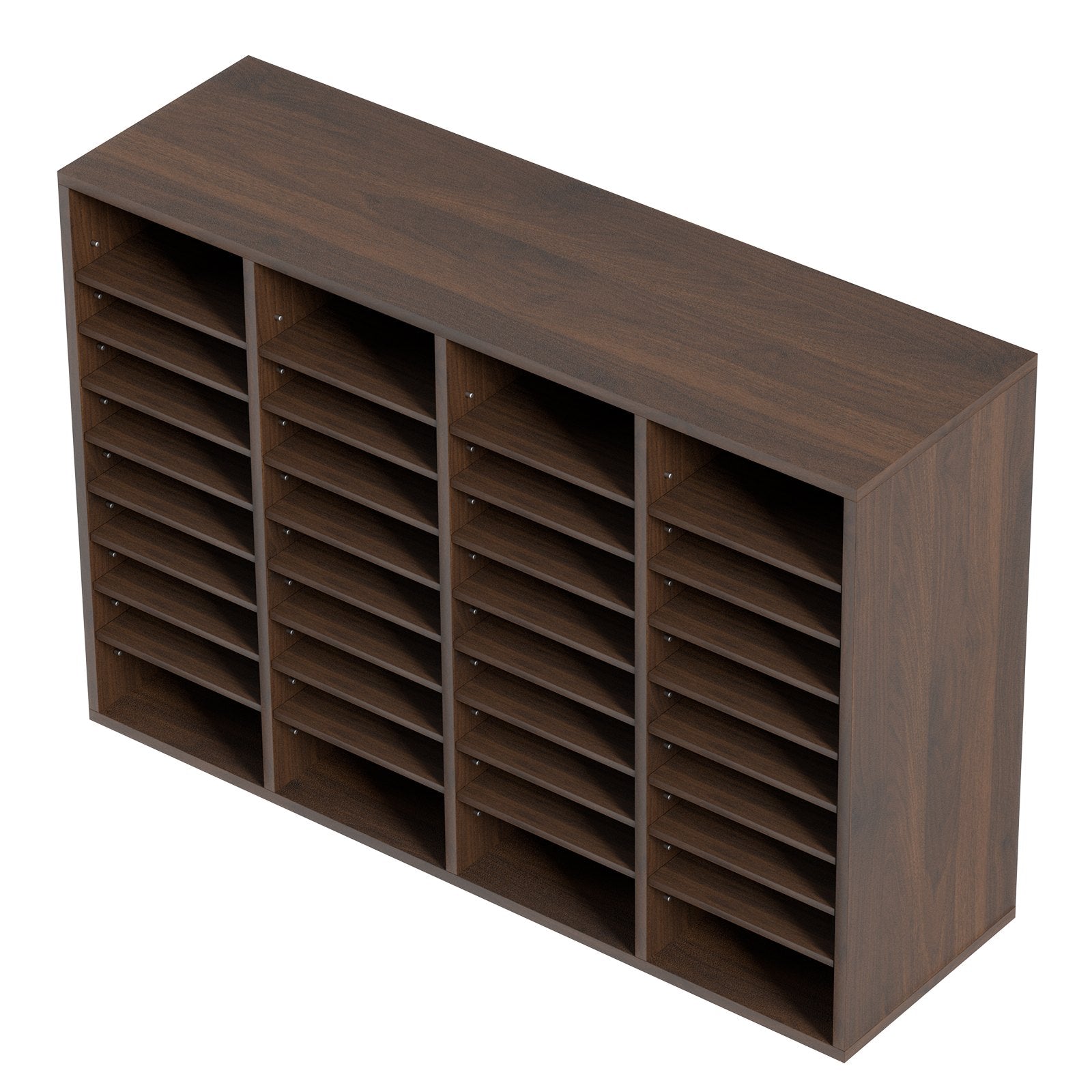 Calendars, Organisers & Planners: VEVOR Literature Organizers, 36 Compartments Office Mailbox with Adjustable Shelves, Wood Literature Sorter 997x305x680 mm for Office, Home, Classroom, Mailrooms Organization, EPA Certified Brown