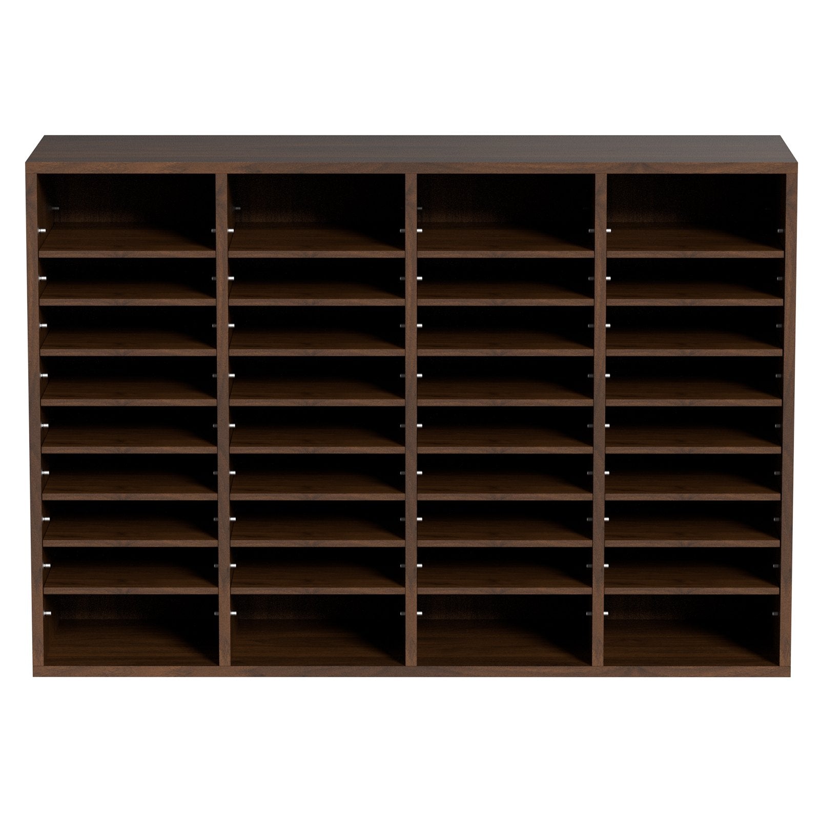 Calendars, Organisers & Planners: VEVOR Literature Organizers, 36 Compartments Office Mailbox with Adjustable Shelves, Wood Literature Sorter 997x305x680 mm for Office, Home, Classroom, Mailrooms Organization, EPA Certified Brown