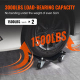 Automotive Repair & Speciality Tools: VEVOR Car Dolly Wheel Tire Dolly 2 PCS Heavy Duty Skate Auto Repair Dolly 3000LB