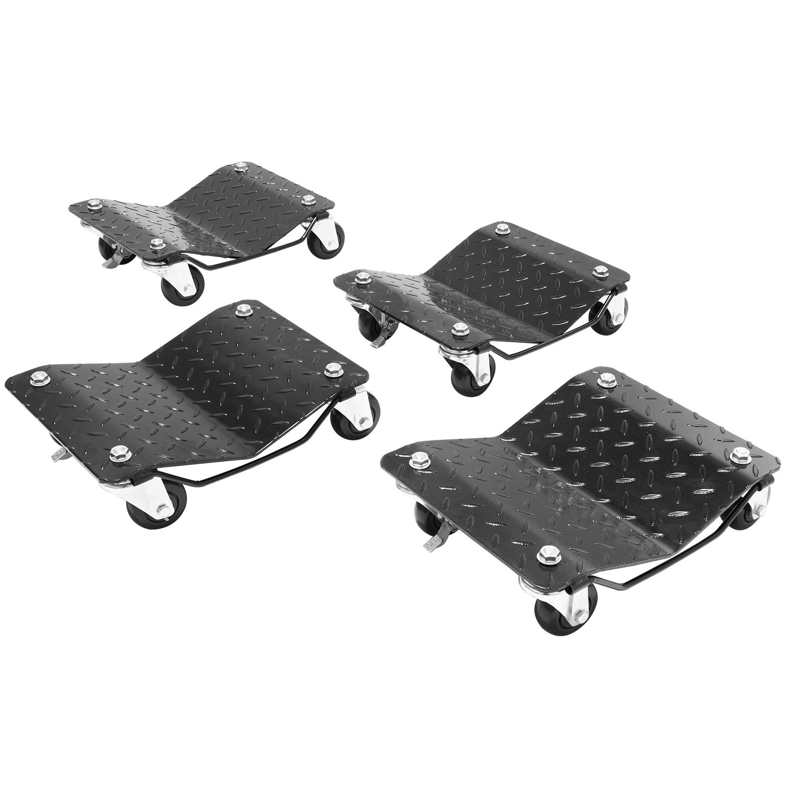 Automotive Repair & Speciality Tools: VEVOR Car Dolly Wheel Tire Dolly 4 PCS Heavy Duty Skate Auto Repair Dolly 6000LB