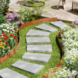 Laundry Cleaning Supplies: VEVOR Steel Landscape Edging, 10 Packs 40 x 4.5 in Weather-Resistant & Pre-Rust Metal Landscape Edging, Bendable Garden Edging Border, Heavy Duty Lawn Edging, Flower Bed Yard Pathway Divider