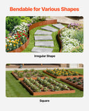 Laundry Cleaning Supplies: VEVOR Steel Landscape Edging, 6 Packs 40 x 6 in Weather-Resistant & Pre-Rust Metal Landscape Edging, Bendable Garden Edging Border, Heavy Duty Lawn Edging, Flower Bed Yard Pathway Divider