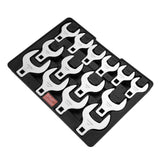 Basketball & Basketball Accessories: VEVOR Crowfoot Wrench Set, 1/2" Drive 14-Piece SAE (1-1/16" - 2") Crows Foot Wrench Set with Storage Tray, 40CR Material with Laser Etched Sizing, for Mechanical Maintenance or Repairs