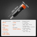 Screwdrivers: VEVOR Torque Screwdriver 1/4