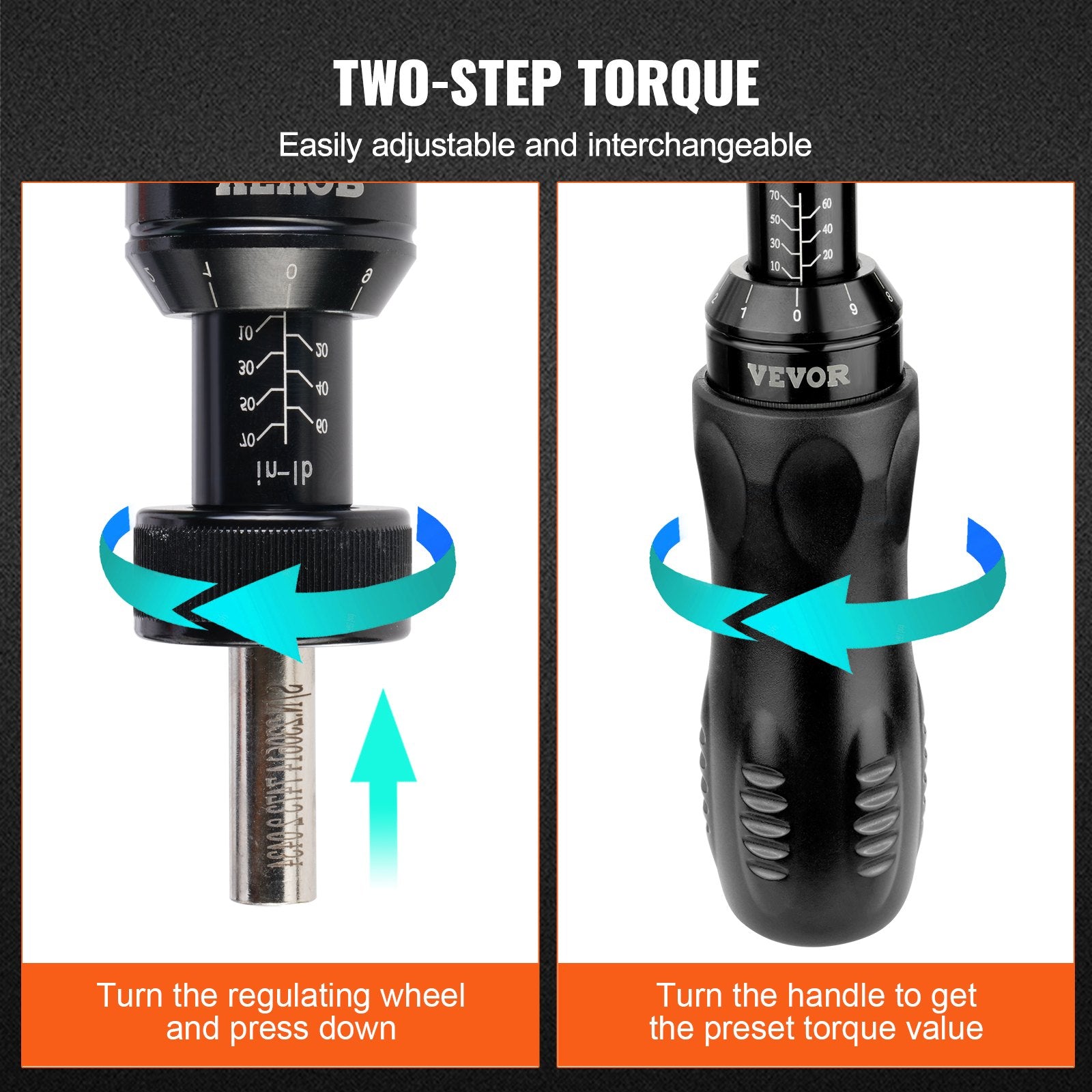 Screwdrivers: VEVOR Adjustable Torque Screwdriver 1/4