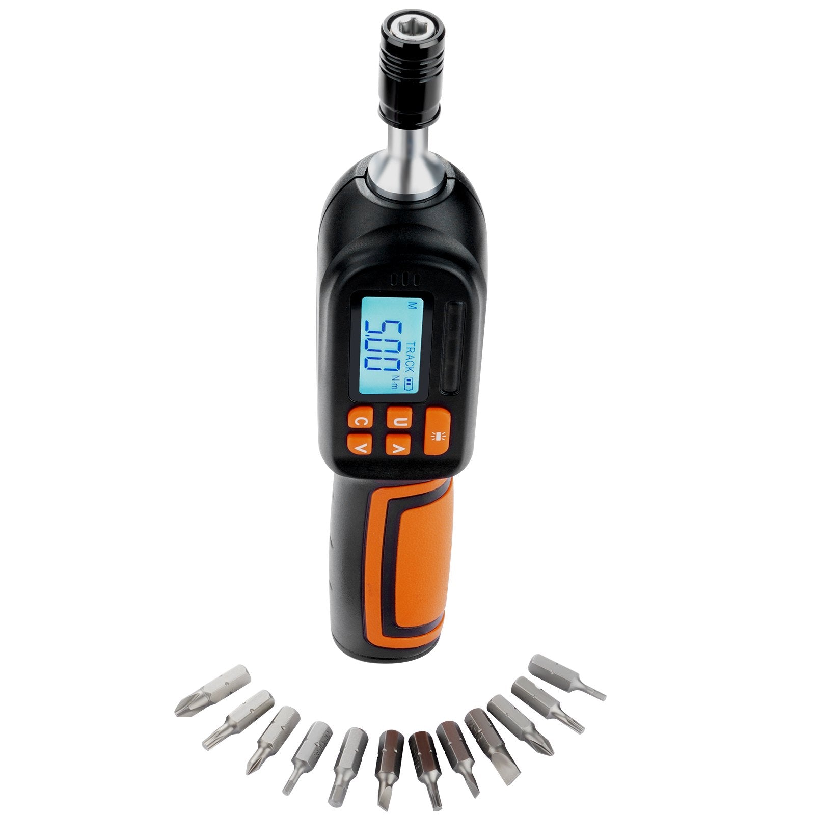 Screwdrivers: VEVOR Digital Torque Screwdriver 1/4" Range 2.65-70.67in/lb w/ 0.01N.m Increment