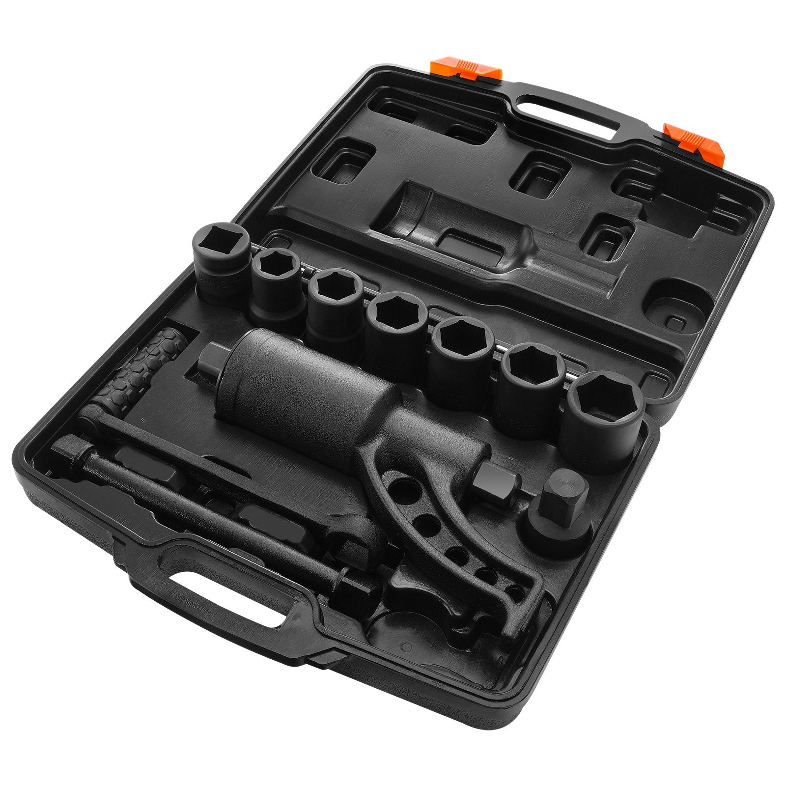 Automotive Repair & Speciality Tools: VEVOR Torque Multiplier, Heavy Duty Torque Multiplier Wrench Set, 1 Inch Drive Lug Nut Wrench Torque Multiplier, 1:64 6800N.m Lug Nut Remover, with 8 Sockets and Storage Case for Truck Trailer RV
