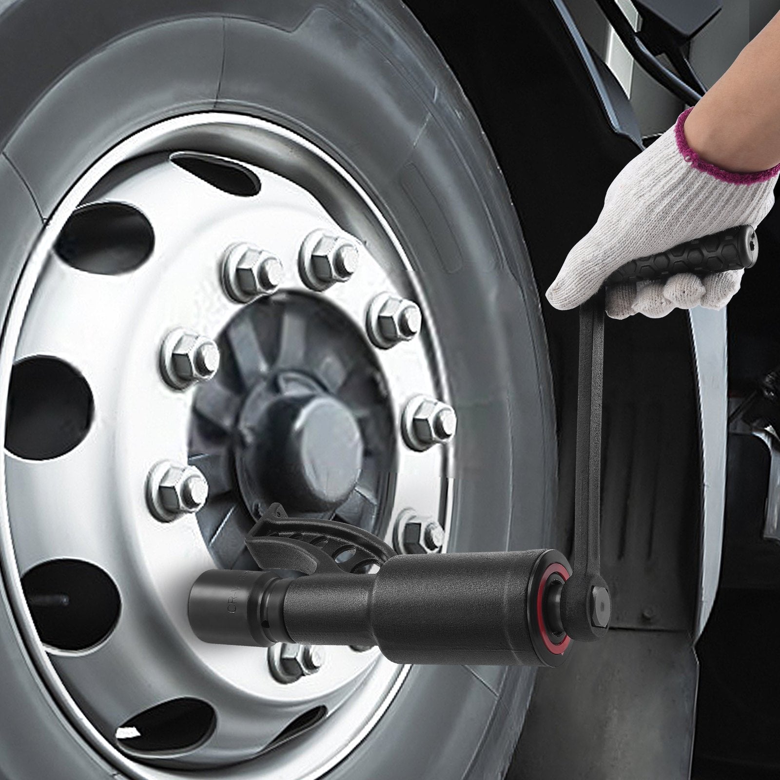 Automotive Repair & Speciality Tools: VEVOR Torque Multiplier, Heavy Duty Torque Multiplier Wrench Set, 1 Inch Drive Lug Nut Wrench Torque Multiplier, 1:64 6800N.m Lug Nut Remover, with 8 Sockets and Storage Case for Truck Trailer RV