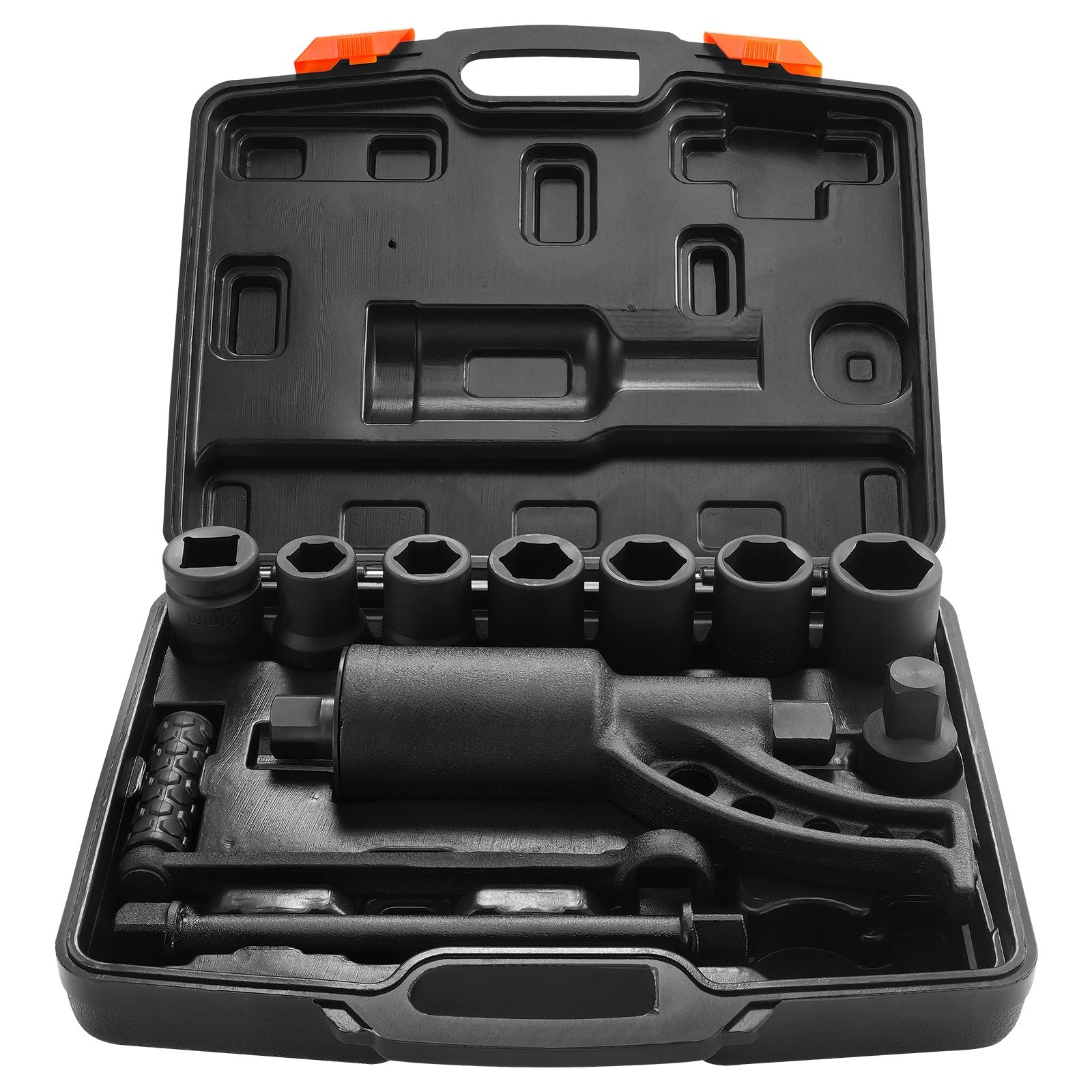Automotive Repair & Speciality Tools: VEVOR Torque Multiplier, Heavy Duty Torque Multiplier Wrench Set, 1 Inch Drive Lug Nut Wrench Torque Multiplier, 1:64 6800N.m Lug Nut Remover, with 8 Sockets and Storage Case for Truck Trailer RV