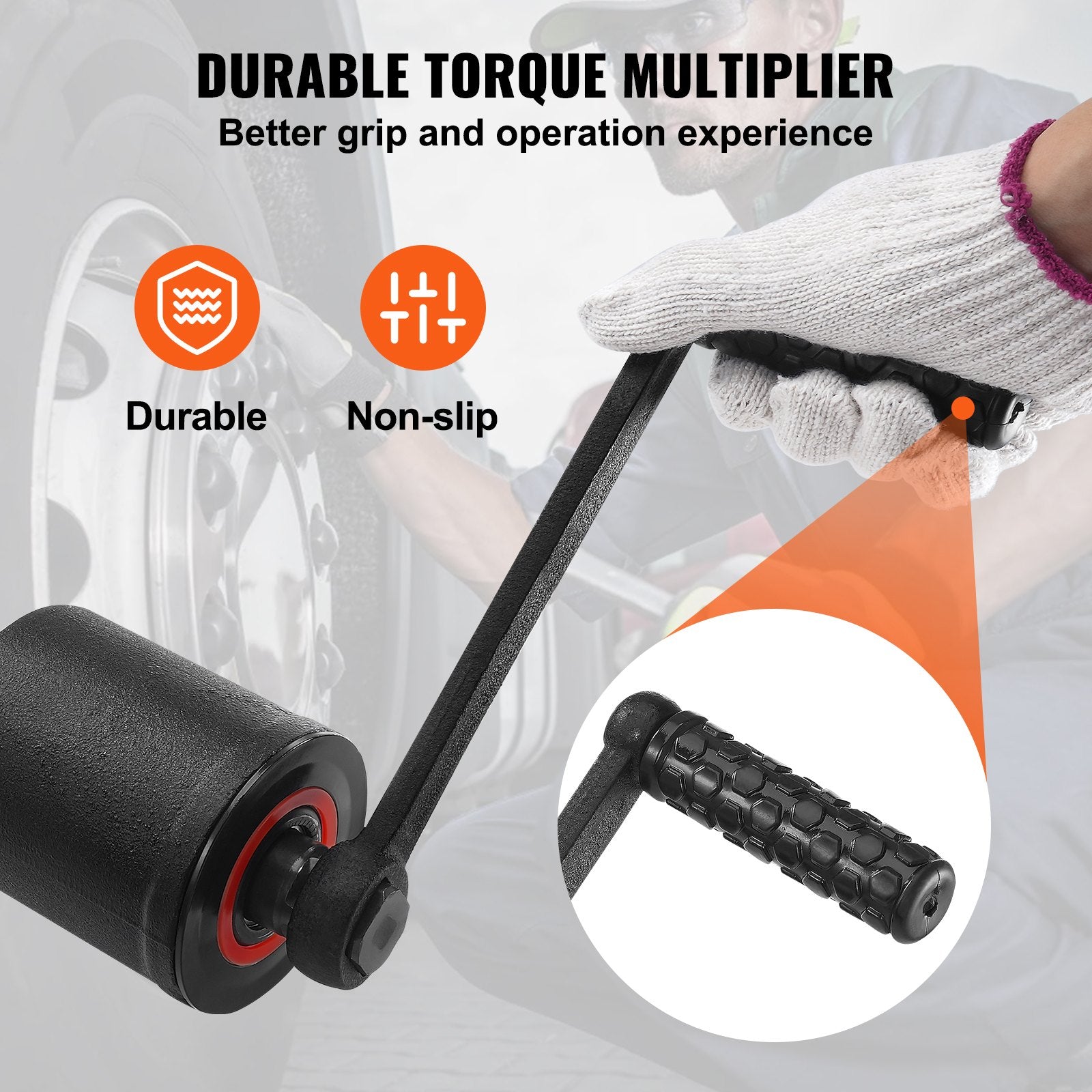 Automotive Repair & Speciality Tools: VEVOR Torque Multiplier, Heavy Duty Torque Multiplier Wrench Set, 1 Inch Drive Lug Nut Wrench Torque Multiplier, 1:64 6800N.m Lug Nut Remover, with 4 Sockets and Storage Case for Truck Trailer RV