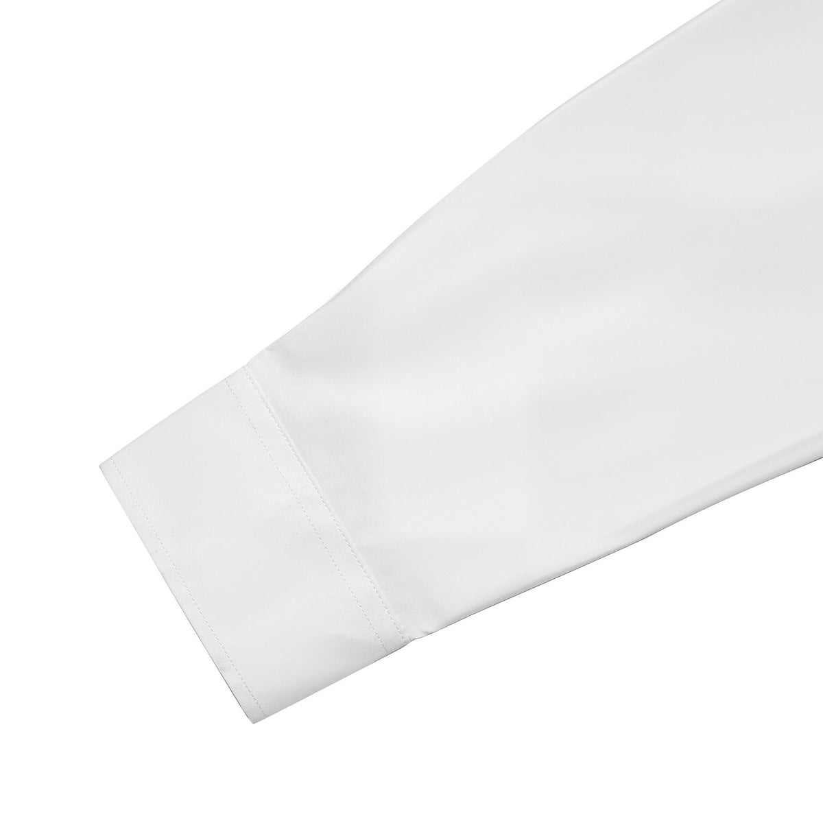 Men's Button Up Shirt, Mens Long Sleeve Wrinkle-free Button Down Dress Shirts, Slim Fit Soft Stretch Fabric for Business Casual or Formal, Work, Wedding, Dinner, White