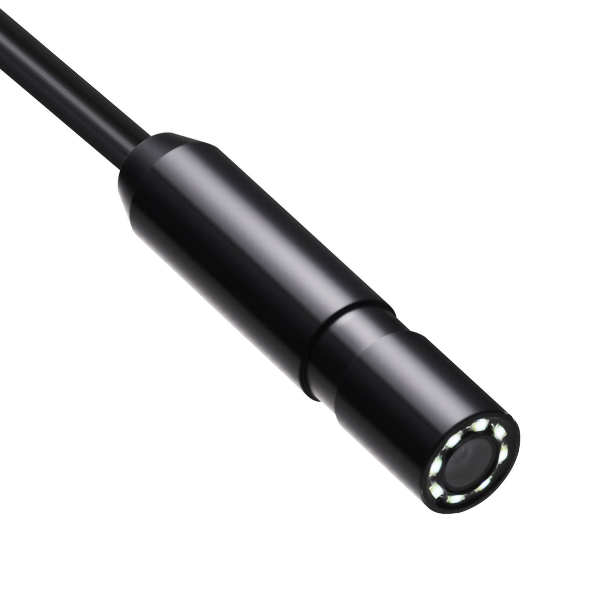 Endoscope Camera with Light, 1920P HD Borescope for Android & IOS, 8 LED Lights Inspection Camera with 3m Semi-Rigid Cable, 2X Zoom, IP67 Waterproof Snake Scope Cameras for Auto, Plumbing