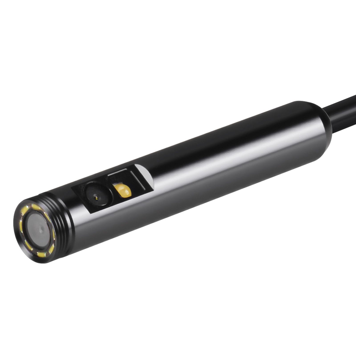 Endoscope Camera with Light, 1920P HD Borescope for Android & IOS, 8 LED Lights Inspection Camera with 3m Semi-Rigid Cable, 2X Zoom, IP67 Waterproof Snake Scope Cameras for Auto, Plumbing