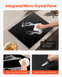 Cooktops & Stoves: VEVOR 6000W 4 Burner Induction Cooktop Electric Countertop Burner Touch Control