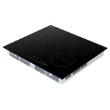 Cooktops & Stoves: VEVOR 6000W 4 Burner Induction Cooktop Electric Countertop Burner Touch Control