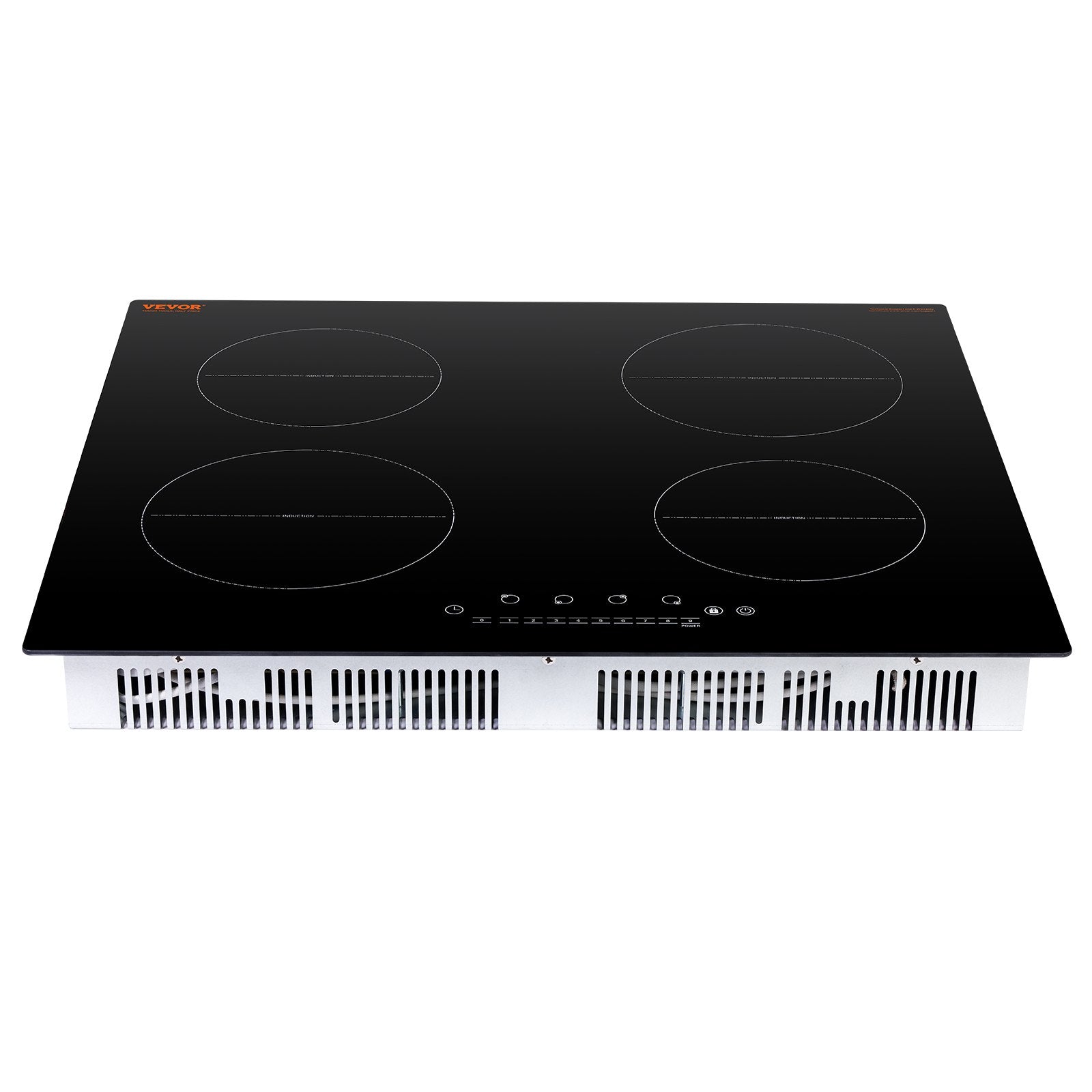 6000W 4 Burner Induction Cooktop Electric Countertop Burner Touch Control