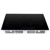 Cooktops & Stoves: VEVOR 6000W 4 Burner Induction Cooktop Electric Countertop Burner Touch Control