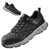 Boy's Shoes: VEVOR Steel Toe Shoes for Men US Size 11 Athletic Work Shoe Sneakers Black