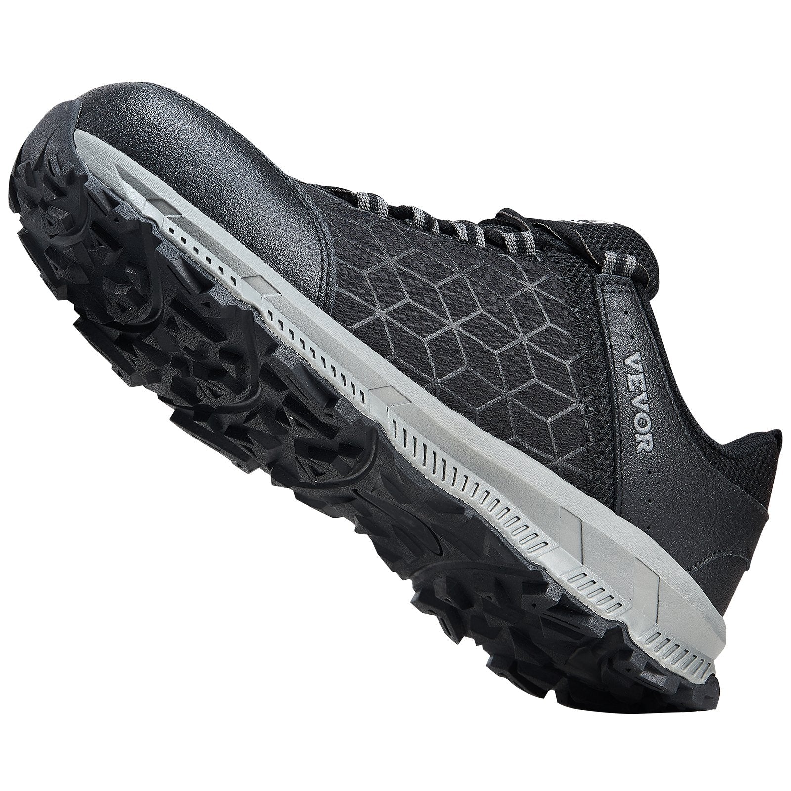 Boy's Shoes: VEVOR Steel Toe Shoes for Men US Size 11 Athletic Work Shoe Sneakers Black