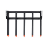 Automotive Parts: VEVOR Clamp on Debris Forks to 1200 mm Bucket, 1200 kg Capacity Heavy Duty Clamp on Pallet Forks Attachments, Fit for Loader Bucket Skidsteer Tractor to Clean up Fallen Limbs Debris or Yard Wwaste