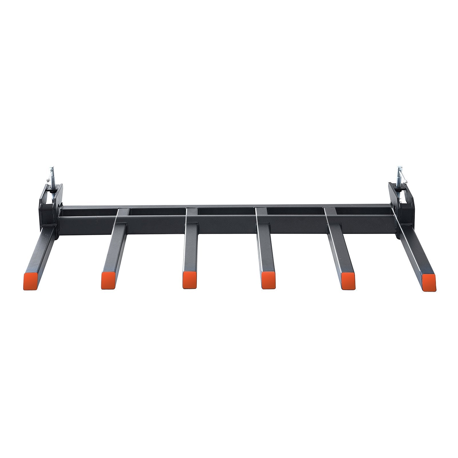 Automotive Parts: VEVOR Clamp on Debris Forks to 1500 mm Bucket, 2000 kg Capacity Heavy Duty Clamp on Pallet Forks Bucket, Fit for Loader Bucket Skidsteer Tractor to Clean up Fallen Limbs Debris or Yard Wwaste