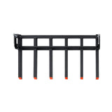 Automotive Parts: VEVOR Clamp on Debris Forks to 1500 mm Bucket, 2000 kg Capacity Heavy Duty Clamp on Pallet Forks Bucket, Fit for Loader Bucket Skidsteer Tractor to Clean up Fallen Limbs Debris or Yard Wwaste