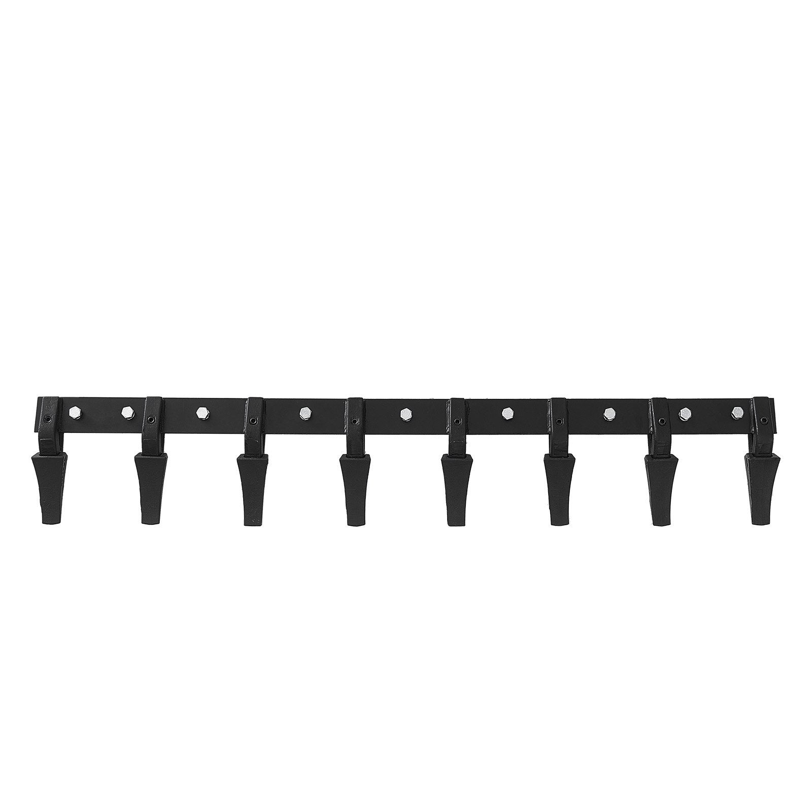 Automotive Parts: VEVOR Bucket Tooth Bar, 1650mm, Heavy Duty Tractor Bucket 8 Teeth Bar for Loader Tractor Skidsteer, 2000 kg Load-Bearing Capacity Bolt On Design, for Efficient Soil Excavation and Bucket Protection
