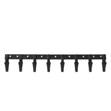 Automotive Parts: VEVOR Bucket Tooth Bar, 1650mm, Heavy Duty Tractor Bucket 8 Teeth Bar for Loader Tractor Skidsteer, 2000 kg Load-Bearing Capacity Bolt On Design, for Efficient Soil Excavation and Bucket Protection