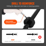 Boating Accessories: VEVOR Gimbal Bearing Alignment and Install Kit Mercruiser Alpha Bravo OMC Cobra
