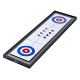 Basketball & Basketball Accessories: VEVOR 114cm Shuffleboard and Curling 2 in 1 Board Game Portable Tabletop Set