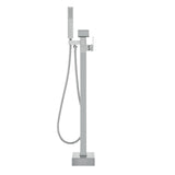 Toilet & Bidet Accessories: VEVOR Freestanding Bathtub Faucet, Floor Mount, Freestanding Tub Filler, Shower Mixer Taps, Two Water Modes, Swivel Spout, for Bathing & Showering Pet Bathing Cleaning Drains Toilet Flushing