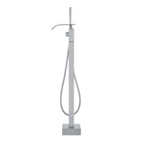 Toilet & Bidet Accessories: VEVOR Freestanding Bathtub Faucet, Floor Mount, Freestanding Tub Filler, Shower Mixer Taps, Two Water Modes, Swivel Spout, for Bathing & Showering Pet Bathing Cleaning Drains Toilet Flushing