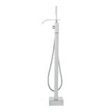 Toilet & Bidet Accessories: VEVOR Freestanding Bathtub Faucet, Floor Mount, Freestanding Tub Filler, Shower Mixer Taps, Two Water Modes, 360° Swivel Spout, for Bathing & Showering Pet Bathing Cleaning Drains Toilet Flushing