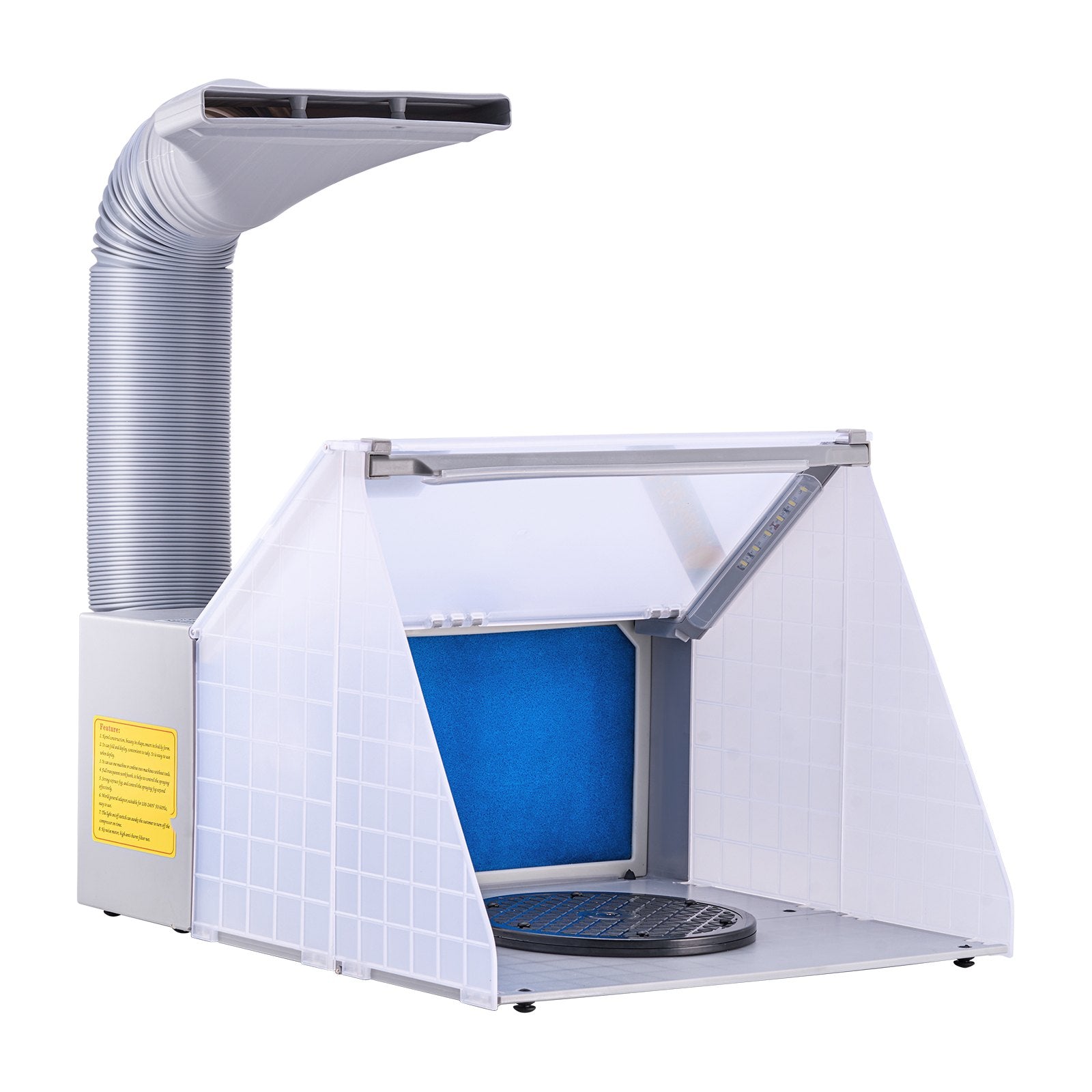 Arts & Crafts: VEVOR Airbrush Spray Booth Portable Hobby Airbrush Paint Spray Booth for Models