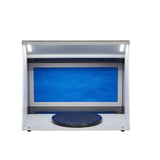 Gardening Tools: VEVOR Airbrush Spray Booth, Portable Hobby Airbrush Paint Spray Booth Kit with 4 LED Light, Powerful Dual Exhaust Fans, Turntable and 6 ft Extension Hose, for Painting Models, Arts, Crafts, Cakes