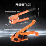 Washing Machines: VEVOR Banding Strapping Kit with Strapping Tensioner Tool, Banding Sealer Tool, 300 m Length PET Band, 300 Metal Seals, Pallet Packaging Strapping Banding Kit Banding Packaging Strapping for Packing