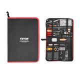 Hand Tools: VEVOR Leather Working Tools Kit, 61 PCS Leather Craft Tools with Portable Canvas Storage Bag, Engraving Punching Sewing Stamping Sanding Tools, Ideal for Beginners DIY Enthusiasts and Professionals