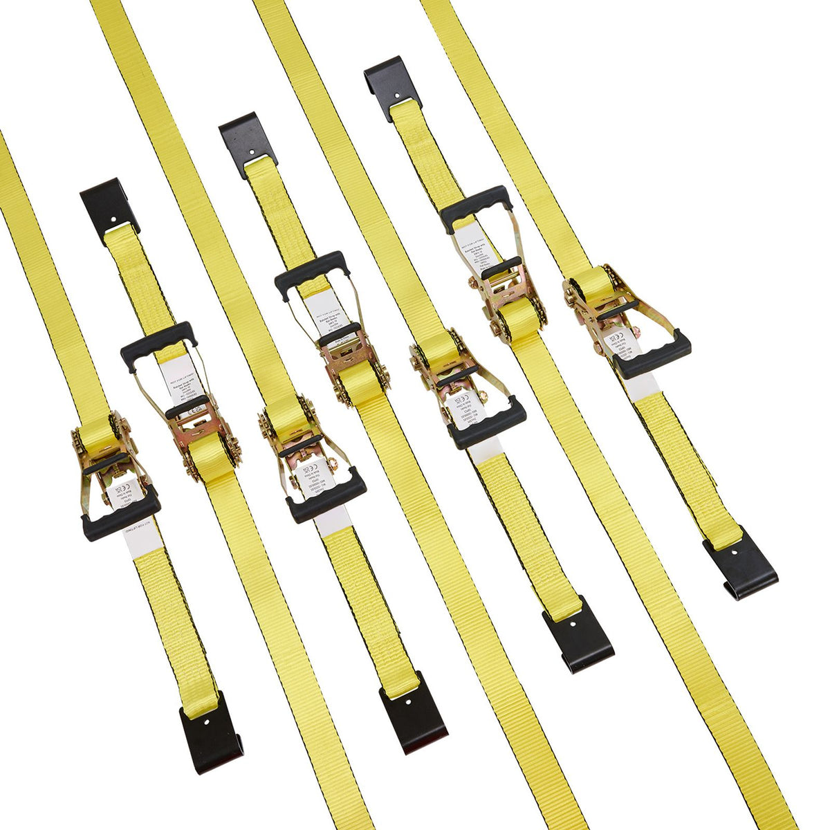 10 Pack Ratchet Tie Down Straps 10000 lbs 2